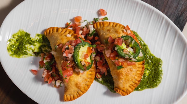 Brik Danouni empanadas from the menu of Influence Restaurant. / Courtesy of Influence Restaurant