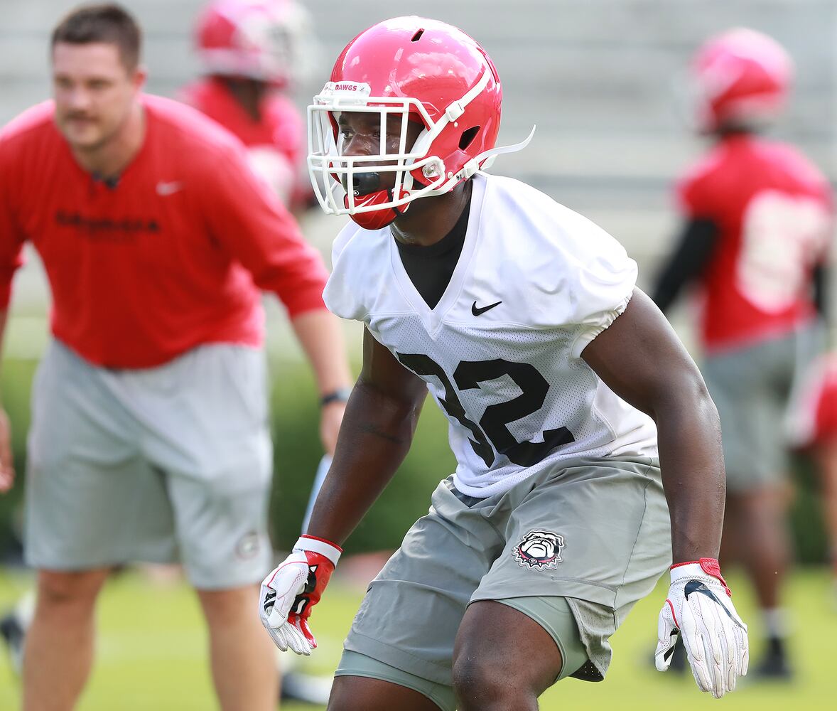 Photos: Bulldogs work out, host fans in Athens