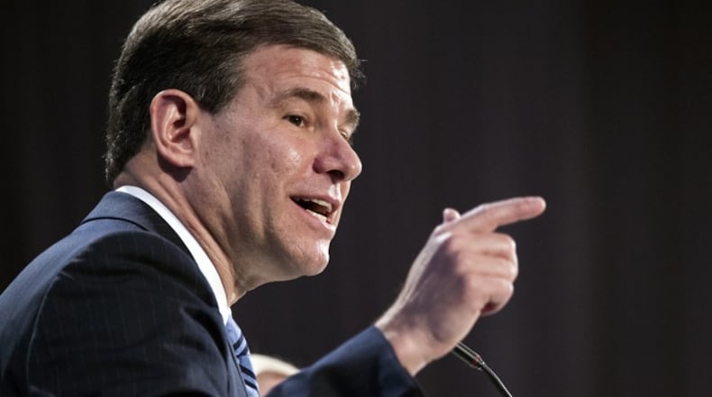 Judge Bill Pryor speaks in Washington in November 2016. (Cliff Owen / AP file)