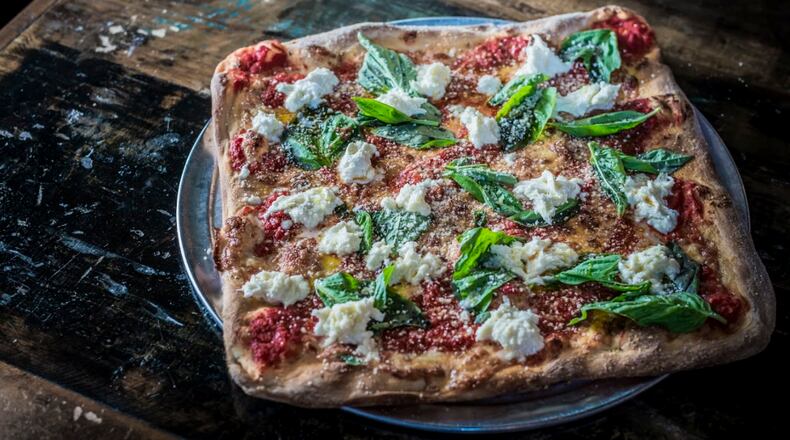 Pizza is on the menu at Nina & Rafi.