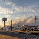 The U.S. Chemical Safety and Hazard Investigation Board (CSB) has provided an update over the weekend into the investigation into BioLab. The plume from the fire is seen from Old Covington Hwy on Thursday, Oct. 3, 2024 in Conyers.