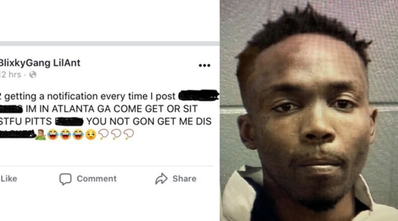 Deputies arrested a wanted man after he allegedly taunted authorities on social media.