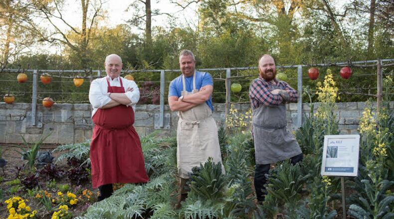 Linton Hopkins, Ford Fry and Kevin Gillespie will be part of the Atlanta Community Food Bank Roast.