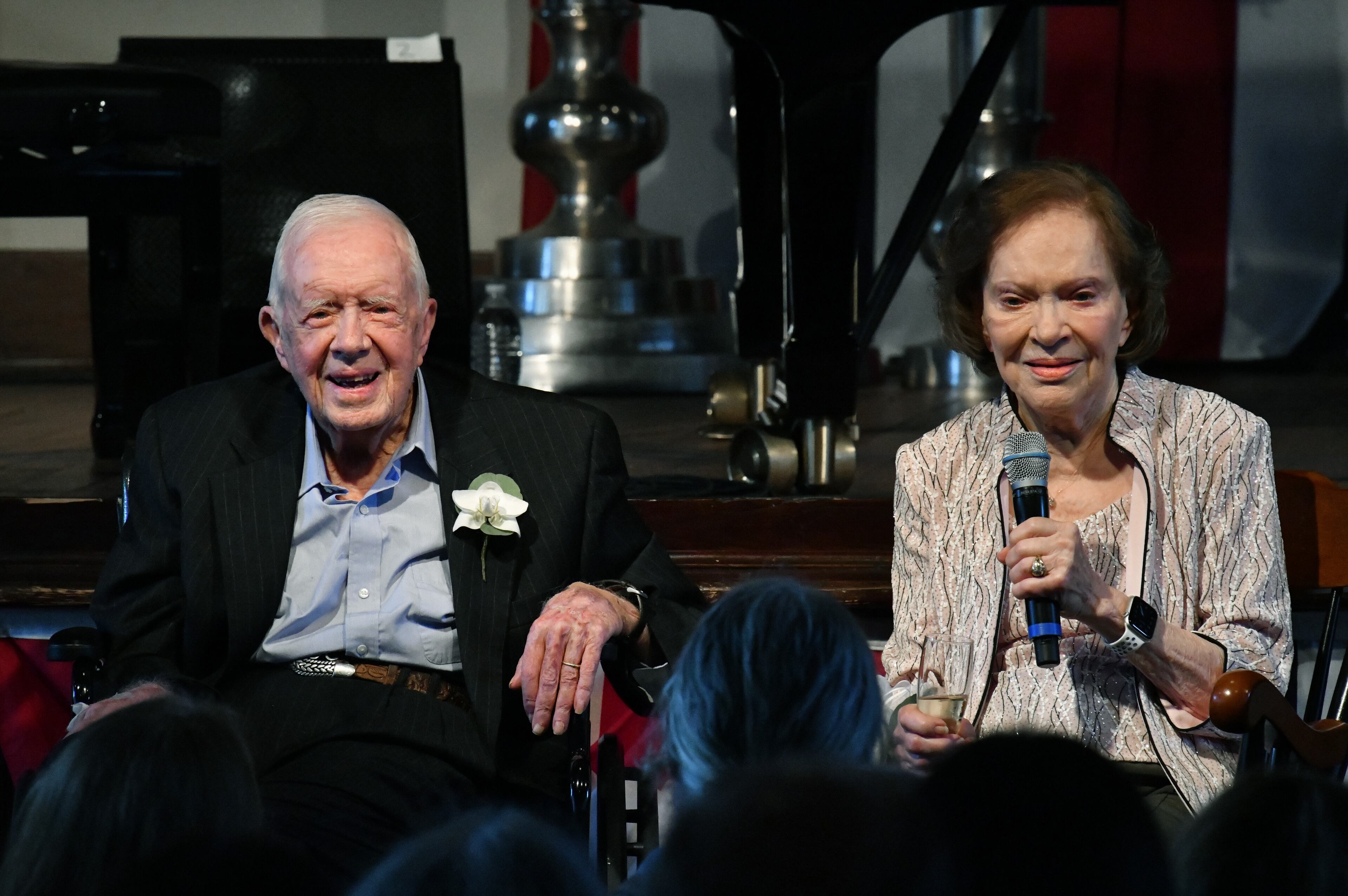 Carters celebrated in 75th anniversary anniversary bash
