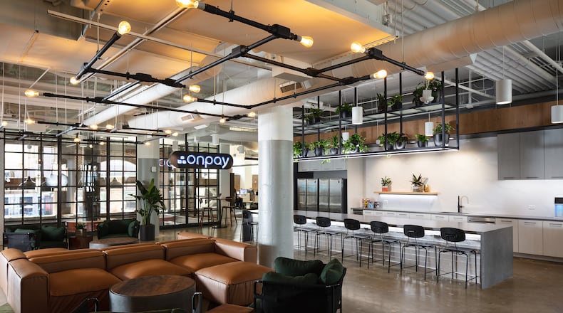 The offices of OnPay, an Atlanta-based payroll software company headquartered in Ponce City Market.
Courtesy of OnPay