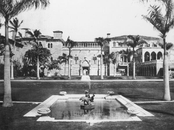 A streetcar conductor who struck it rich in oil fields of Oklahoma was the first owner of this Gothic mansion including its interior Great Hall. (File photo)
