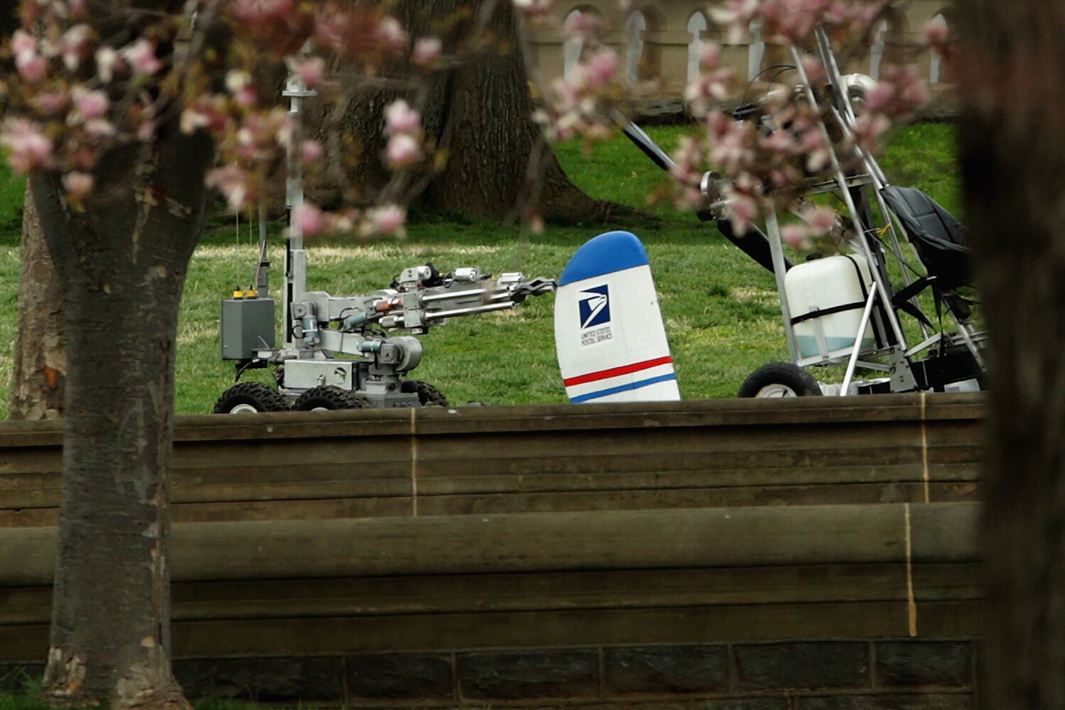Capitol helicopter landing