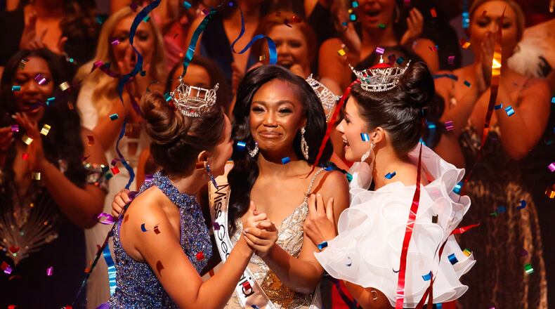 The crown for Miss Georgia 2022 went to Miss Capital City Kelsey Hollis on Saturday night, June 18, 2022, at the program held in Columbus.