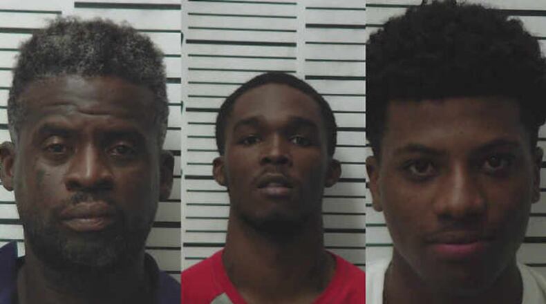 Justin Grady, Cortavious Heard, and Shanquavious Cameron. (Photo: WTVM-TV)
