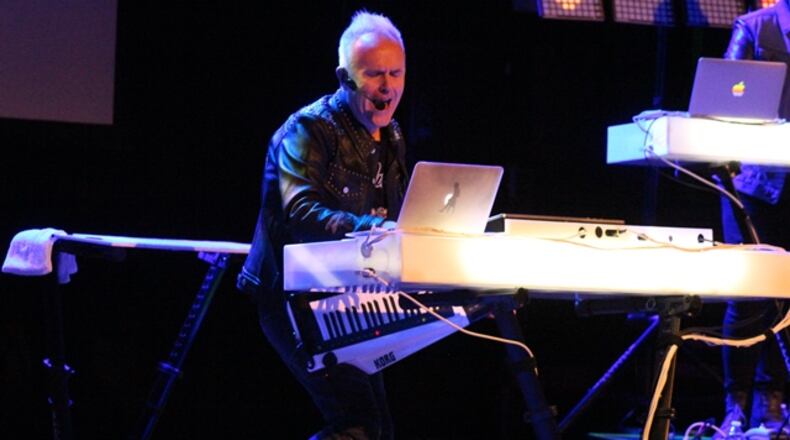 Howard Jones played plenty of '80s hits, but some current material as well at his Thursday show at Variety Playhouse. Photo: Melissa Ruggieri/AJC