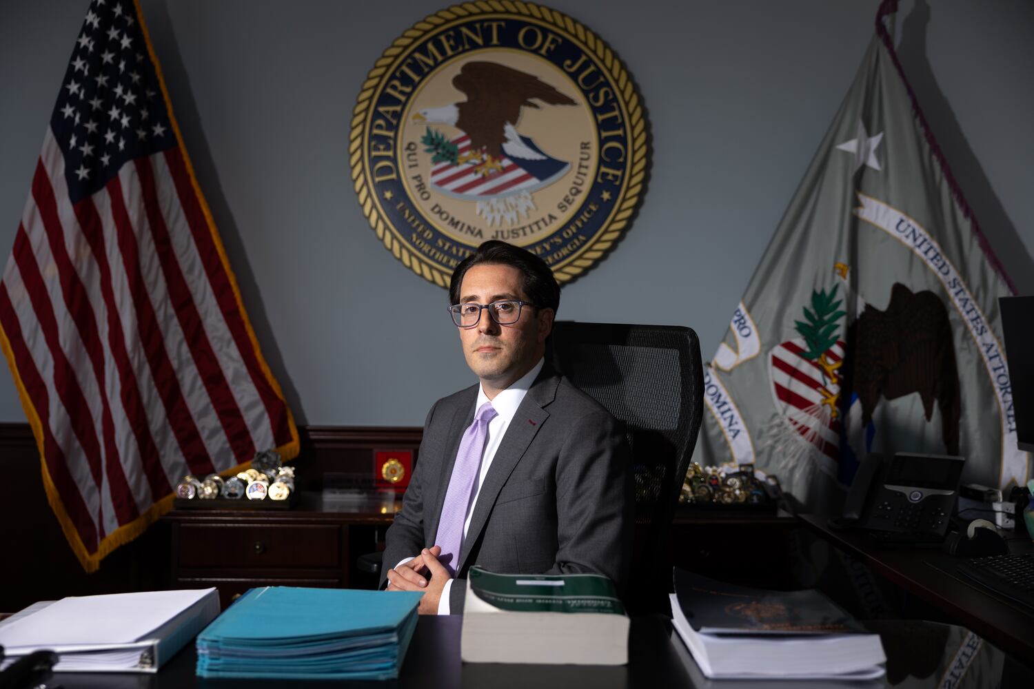 Theodore Hertzberg, the new US attorney for the northern district of Georgia