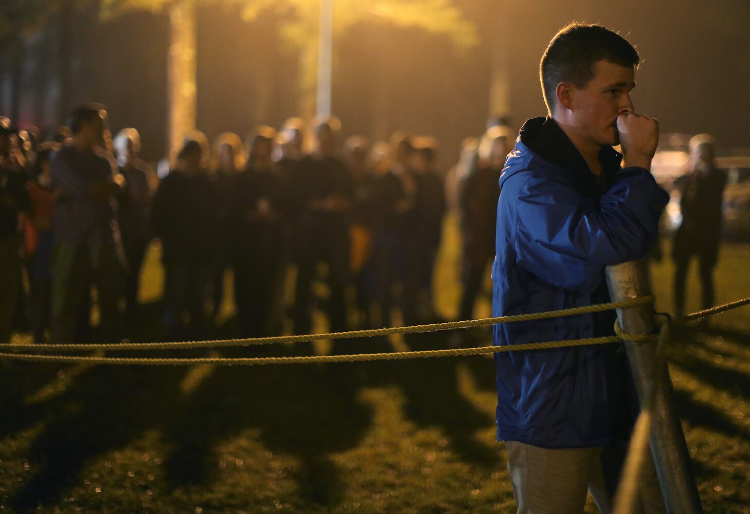 Sept. 29, 2015, outside execution site