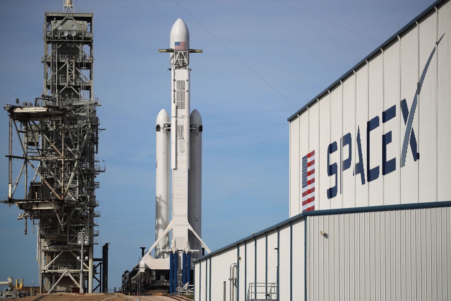 photos falcon heavy launch