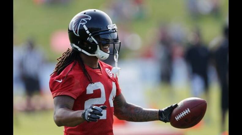 Devonta Freeman is out with a concussion.