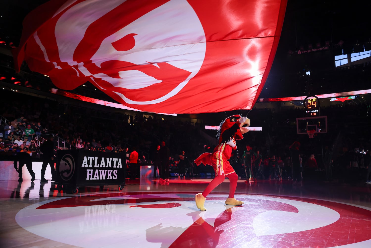 Atlanta Hawks host the Boston Celtics