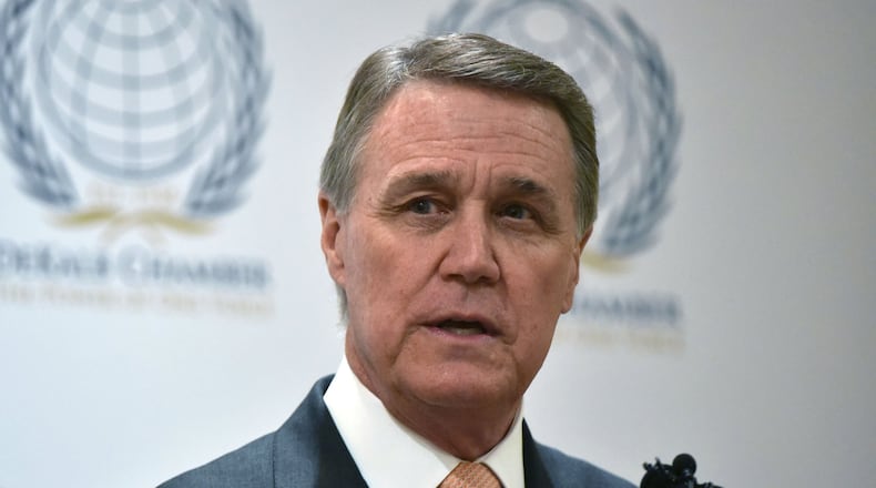 U.S. Sen. David Perdue is preparing for re-election. HYOSUB SHIN / HSHIN@AJC.COM.