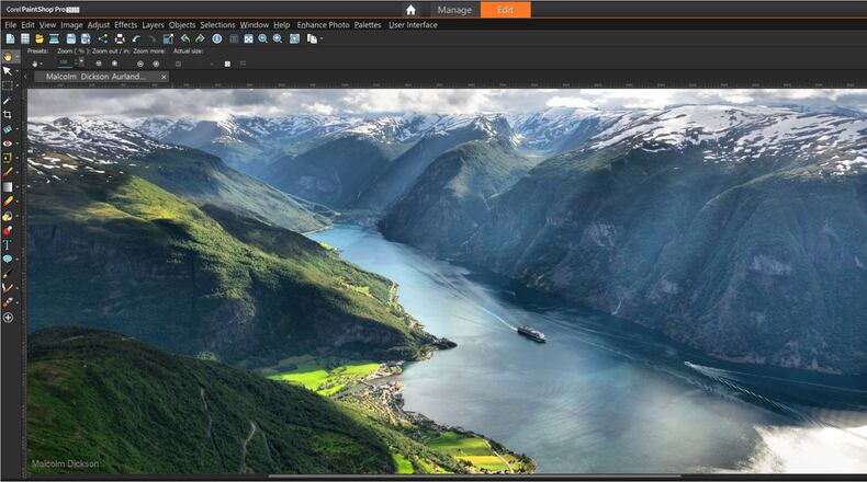PaintShop Pro Ultimate can be a great alternative to Photoshop. (Corel)