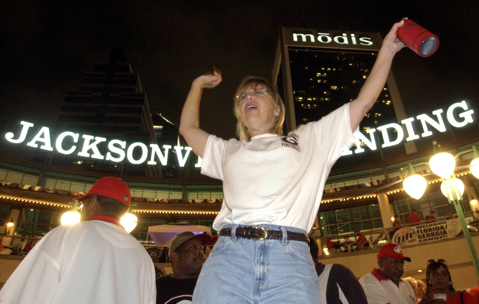 Photos: UGA fans at Jacksonville Landing through the years