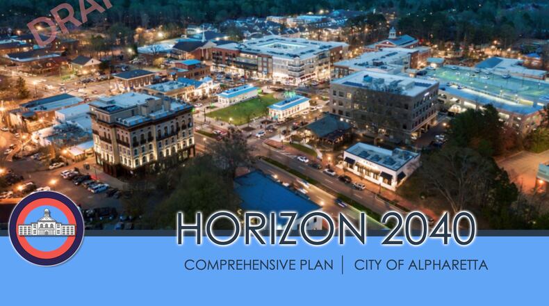 Alpharetta has released the draft Horizon 2040 comprehensive plan. (Courtesy City of Alpharetta)