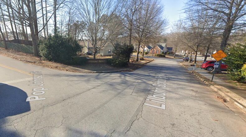 Lilburn plans to install two new stop signs at Lilburn School Road and Pop Johnson Road. (Google Maps)