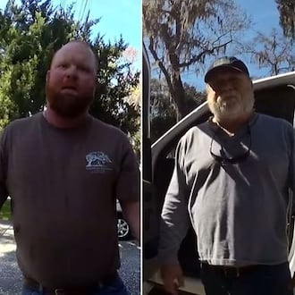 Travis McMichael (from left), his father, Gregory McMichael, and their neighbor William "Roddie" Bryan were convicted of murder and other charges in Ahmaud Arbery's shooting. (Courtesy)