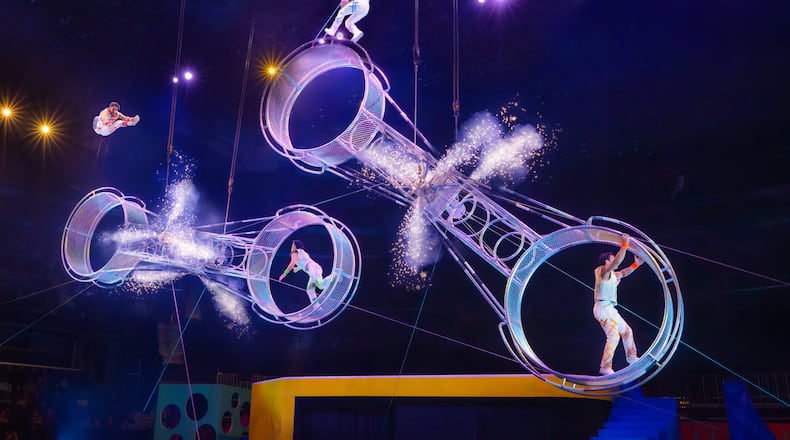 Ringling Bros. and Barnum & Bailey Circus returns to Atlanta starting Feb. 14 for the first time in nearly eight years, with a show boasting many changes. The circus plays State Farm Arena during its first weekend before moving from downtown to Gas South Arena in Duluth for the second weekend. RINGLING BROS. AND BARNUM & BAILEY