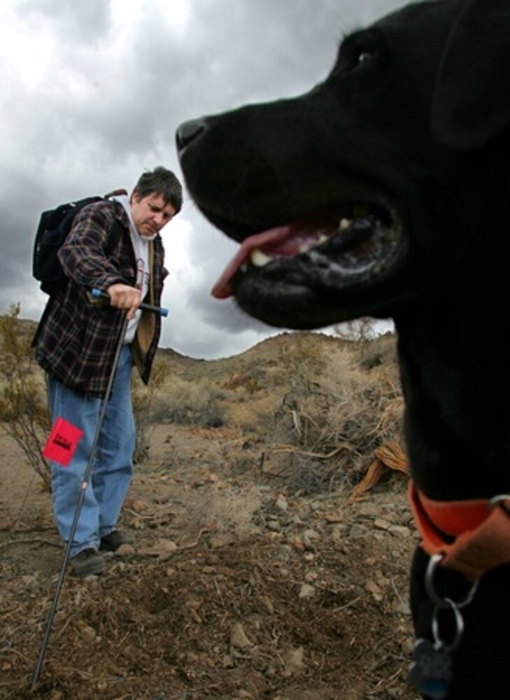 Search for bodies at Manson ranch