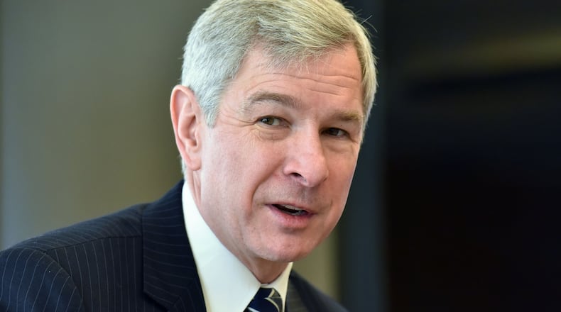 Georgia State President Mark Becker. AJC FILE PHOTO