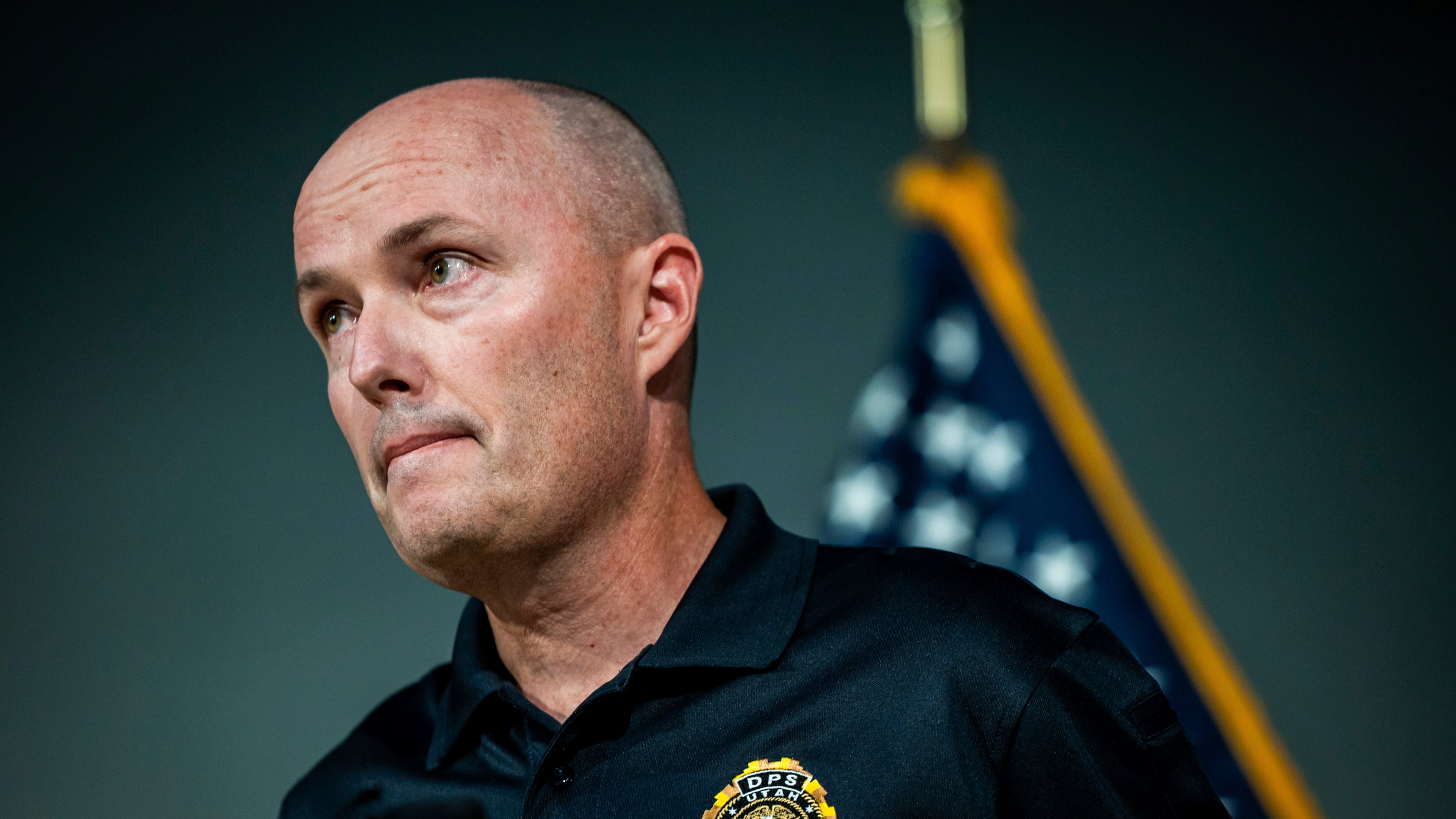 Gov. Spencer Cox speaks at a press conference at Utah Valley University after Charlie Kirk, CEO and co-founder of Turning Point USA, was shot and killed during a visit at the university in Orem, Utah, on Wednesday, Sept. 10, 2025. (Tess Crowley/The Deseret News via AP)