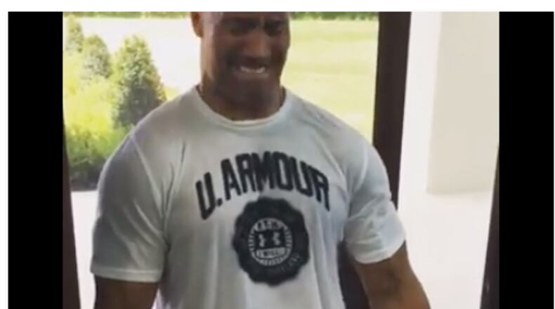 One of y'all made The Rock mad.