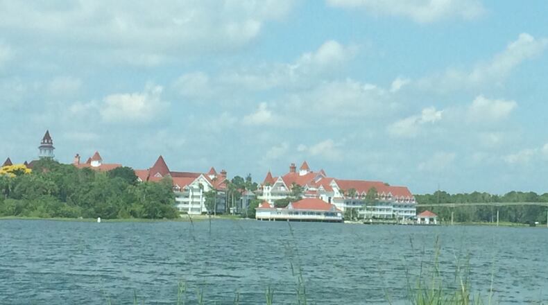 Officials say the 2-year-old had been playing at the water's edge here at the Grand Floridian Resort when the gator attacked. Photo: Jennifer Brett.