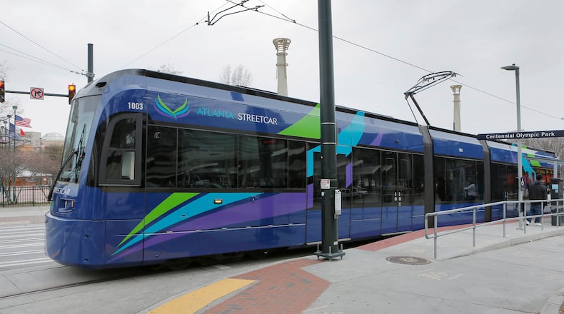 MARTA will take over operations of Atlanta Streetcar, says Mayor Kasim Reed. BOB ANDRES /BANDRES@AJC.COM