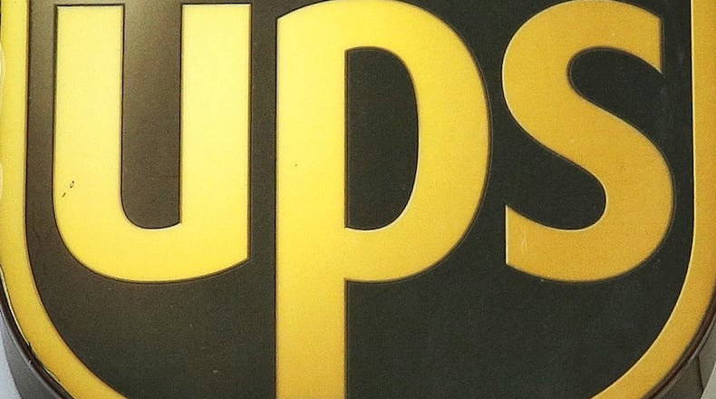 UPS logo. (AP Photo/Steven Senne, File)