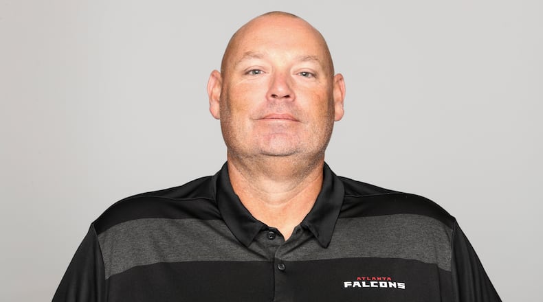 Jess Simpson, Falcons defensive line/tackles coach.