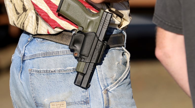 Many Americans are armed. Should teachers in the classroom be among them? (AP Photo/Ryan Kang)