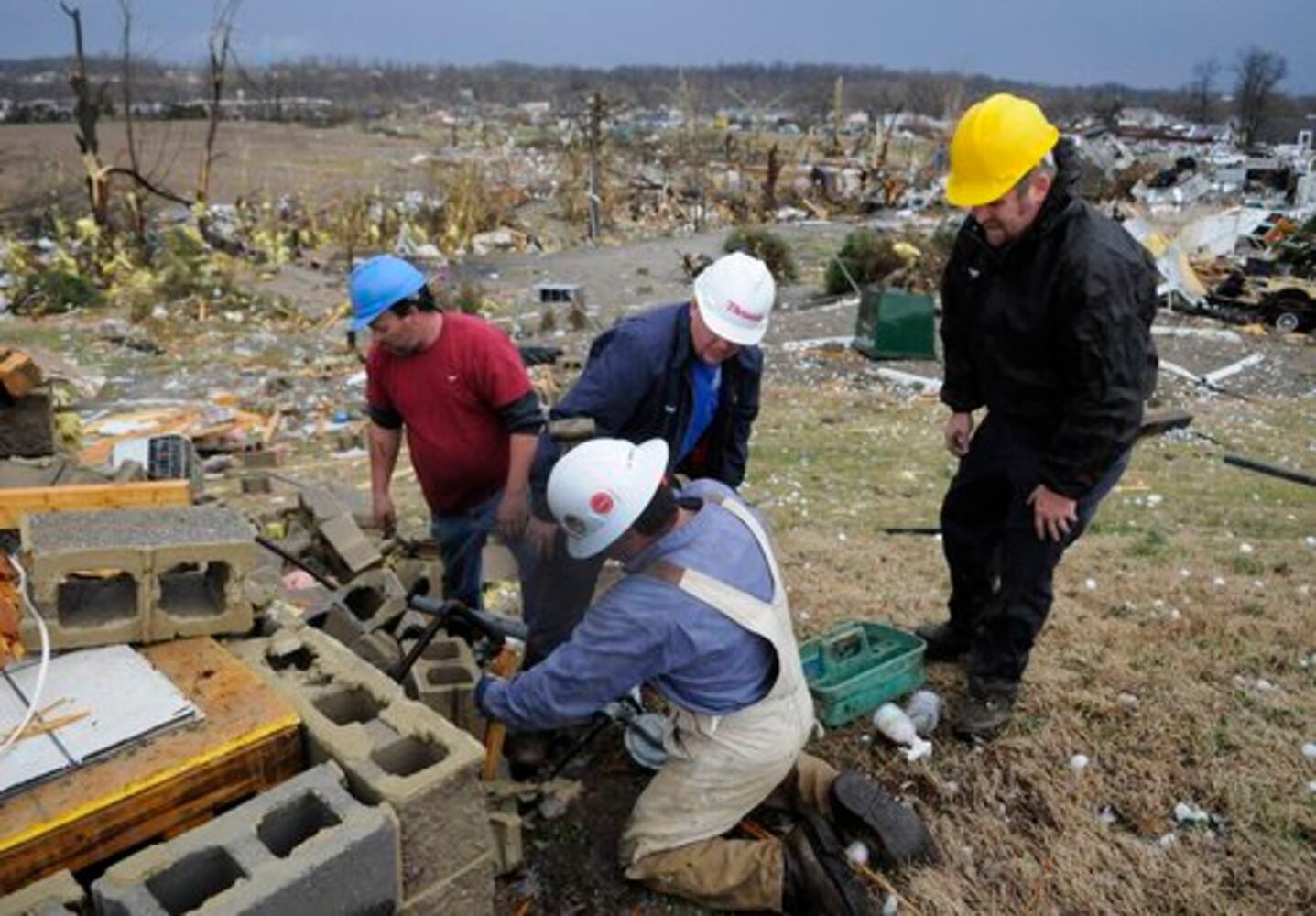 Major storm damage in Indiana
