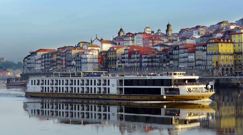 AmaWaterways’ 106-passenger AmaVida ship gets close to the action in Porto, Portugal’s second largest city. (AmaWaterways)