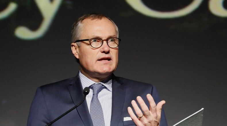 Lt. Gov. Casey Cagle at the Eggs & Issues breakfast.