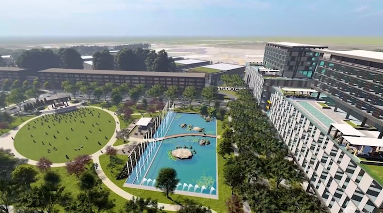 This is a rendering of the new vision for Doraville's Assembly project.