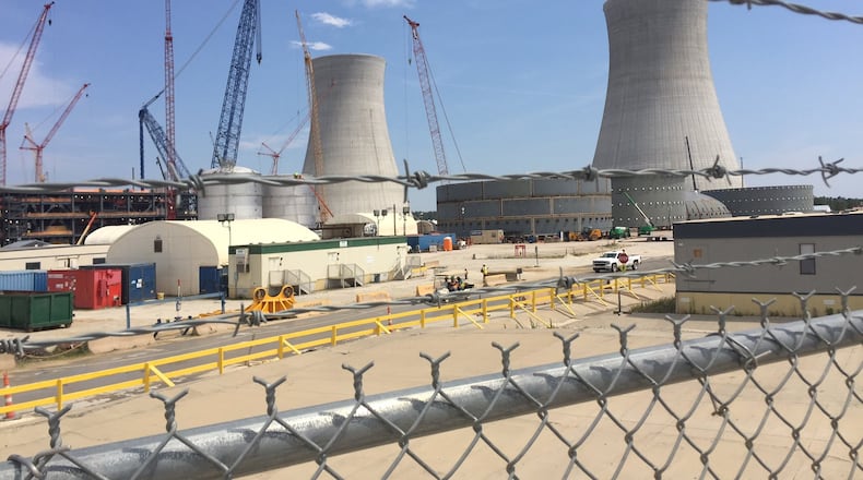 Plant Vogtle nuclear plant construction site in May 2016. Johnny Edwards/AJC