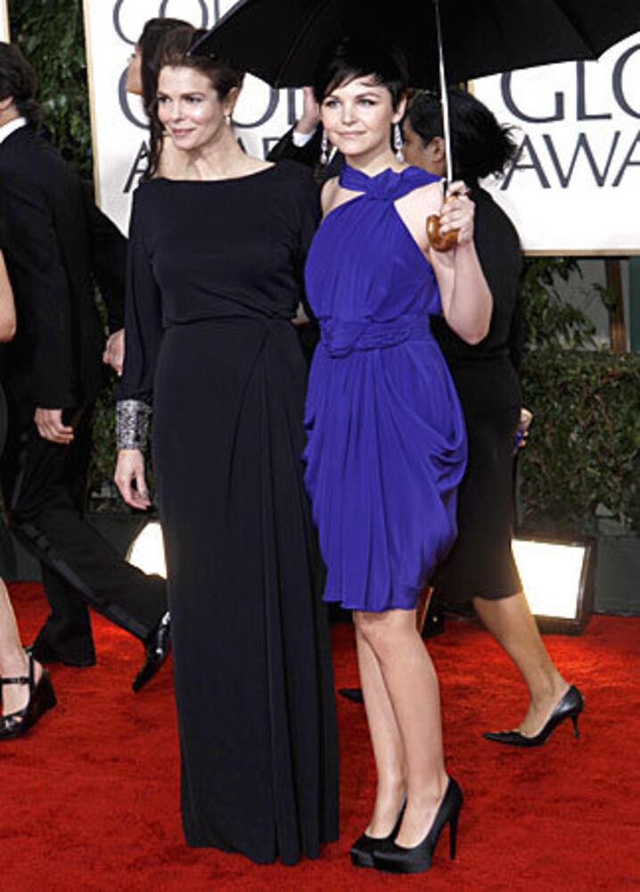 The 2010 Golden Globes red carpet