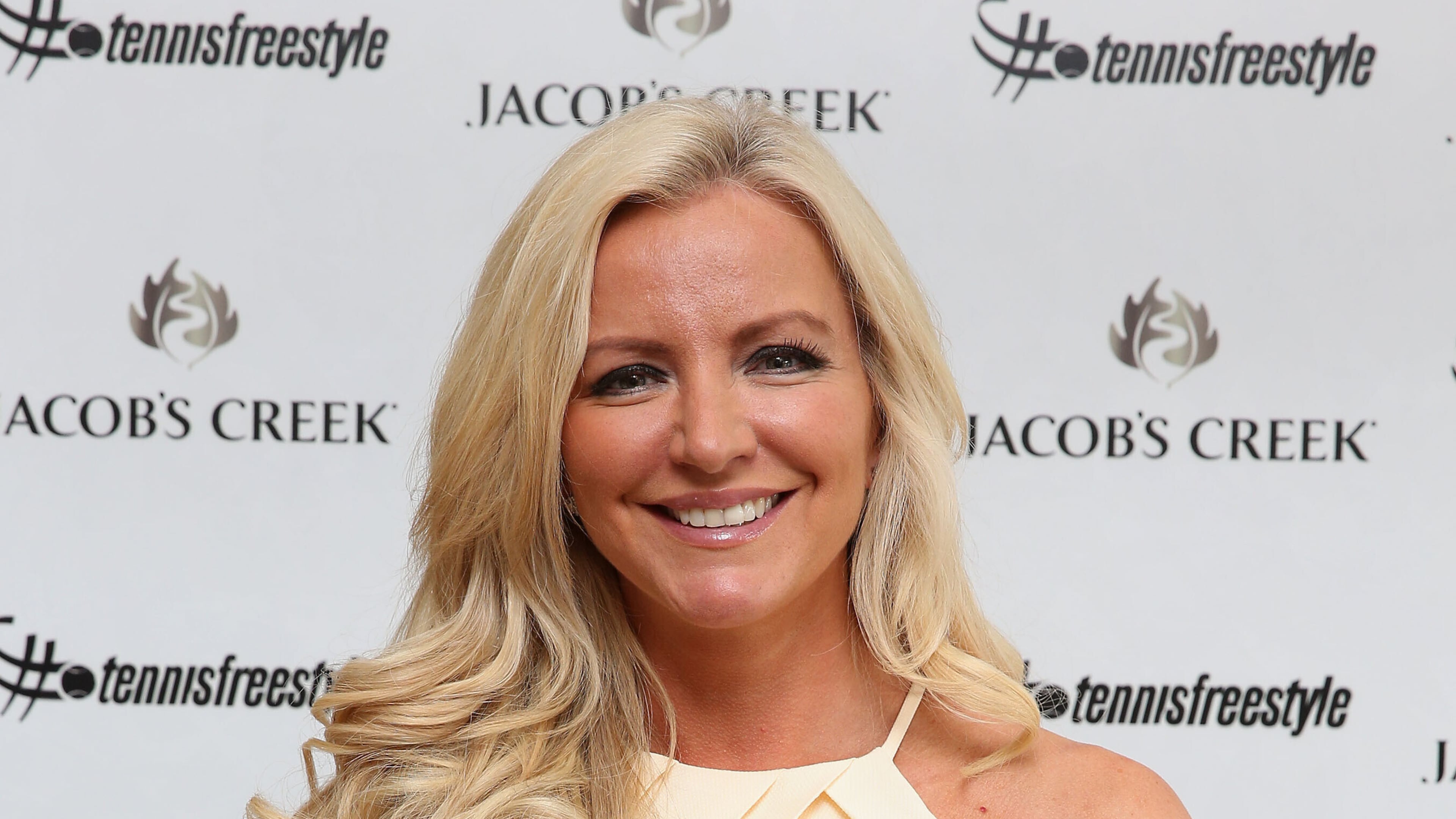 FILE - Michelle Mone poses for a picture on June 28, 2014. (Philip Toscano/PA via AP, File)