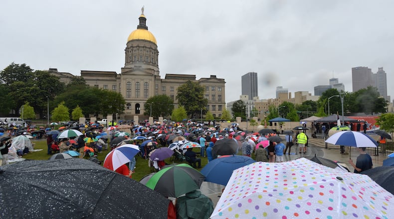 Georgia’s Capitol. HYOSUB SHIN / HSHIN@AJC.COM