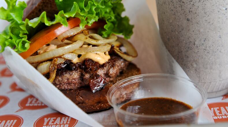 The Bison Burger at Yeah Burger / BECKY STEIN/special