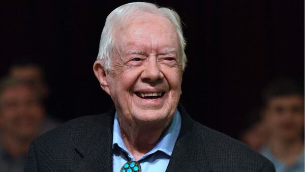 Former President Jimmy Carter is continuing to make people around the country feel special, even at the age of 98. (File photo)