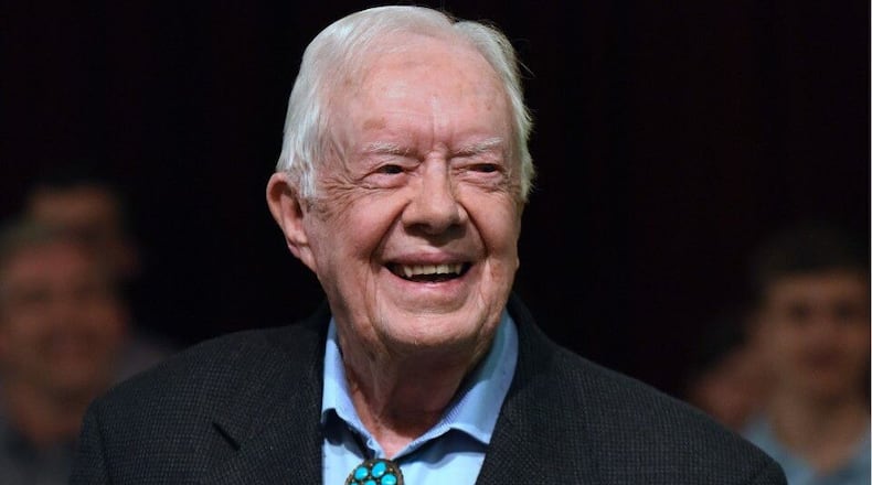 Jimmy Carter turns 99 on Oct. 1, 2023. It is his first birthday celebration since publicly announcing earlier this year that he has entered home hospice care. (File photo)
