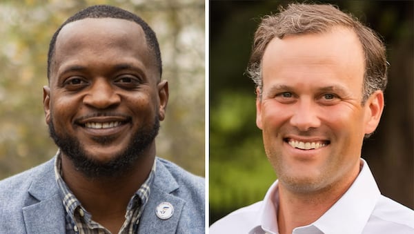 LeMario Brown (left) and Steven McNeel are headed to a runoff for a Middle George state Senate seat. (Courtesy photos)