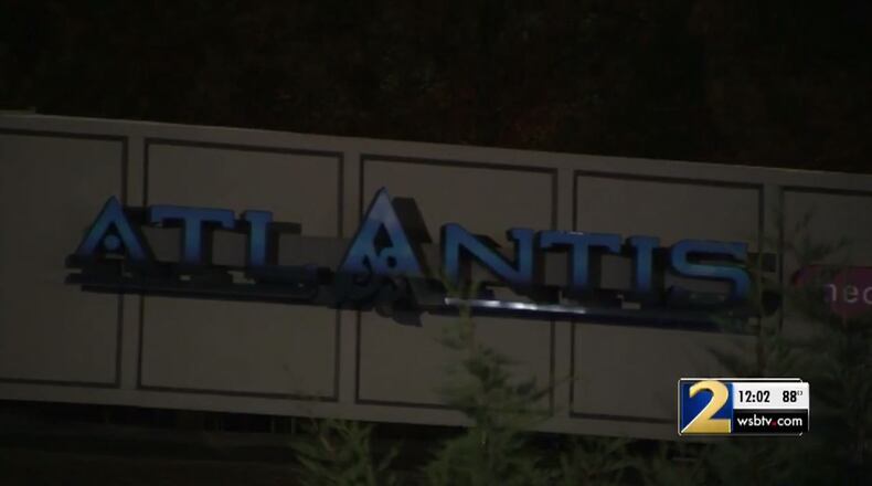 The shooting occurred early Monday outside the Atlantis Restaurant and Lounge on Piedmont Circle.