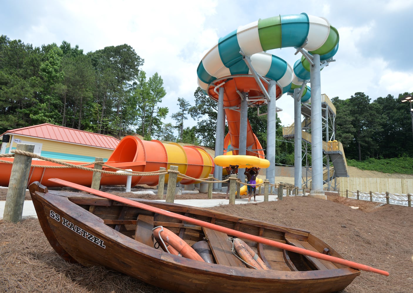 Water park includes three new attractions