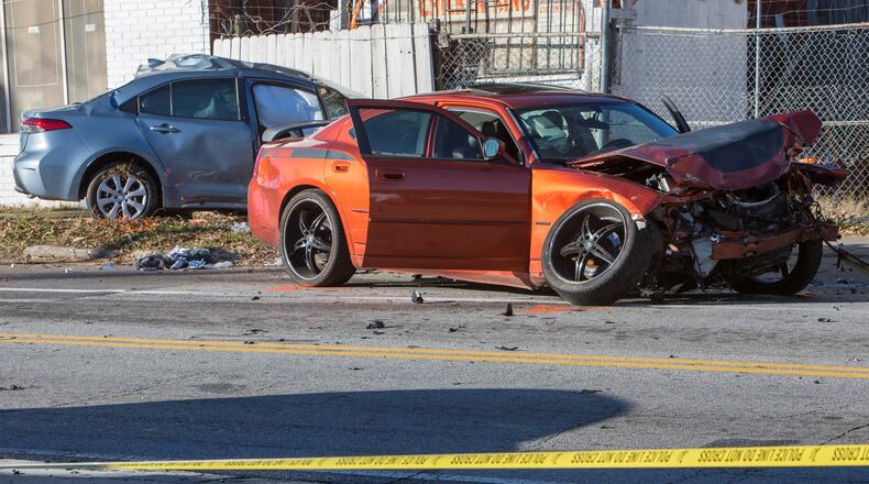 Atlanta police are investigating a deadly crash at Joseph E. Lowery Boulevard and Donald Lee Hollowell Parkway.